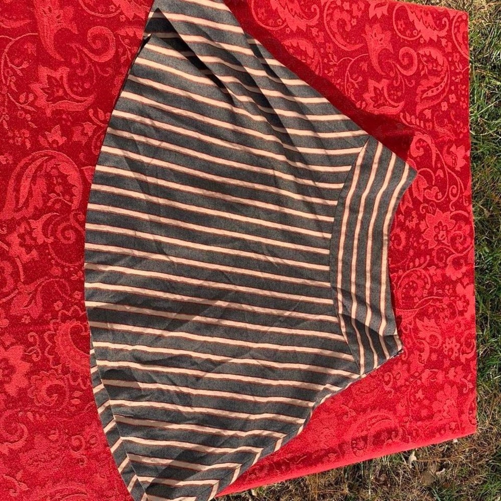 A.v.v standard‎ Japanese schoolgirl skirt size small Stripe spring summer y2k